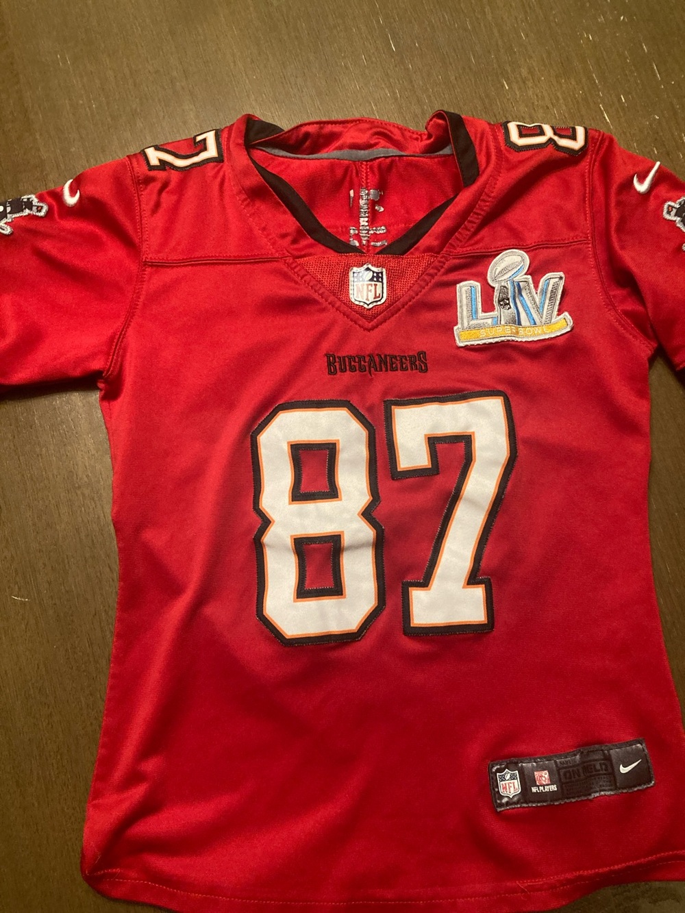Youth Medium Stitched Super Bowl Rob Gronkowski Jersey